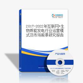 2019-2023年互聯網+生物質能發電行業運營模式及市場前景研究報告