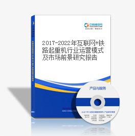 2019-2023年互聯網+鐵路起重機行業運營模式及市場前景研究報告