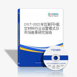 2019-2023年互聯網+航空材料行業運營模式及市場前景研究報告